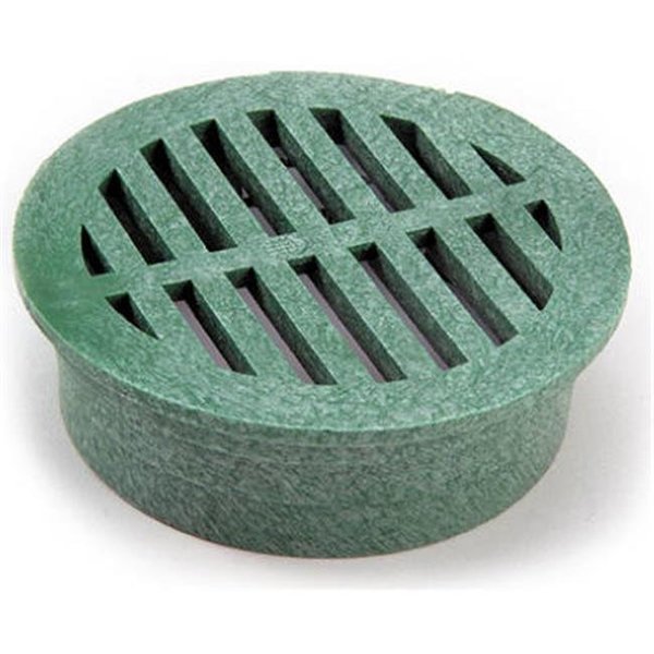 Homestead 13 4 in. Green Round Structural Foam Polyolefin Grate HO569526